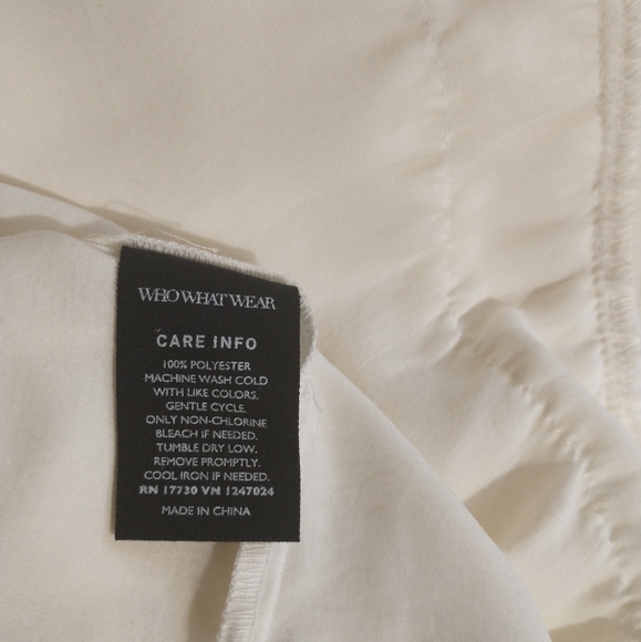 Off White Multi-Layered Ruffled Tank - Picture 7 of 9